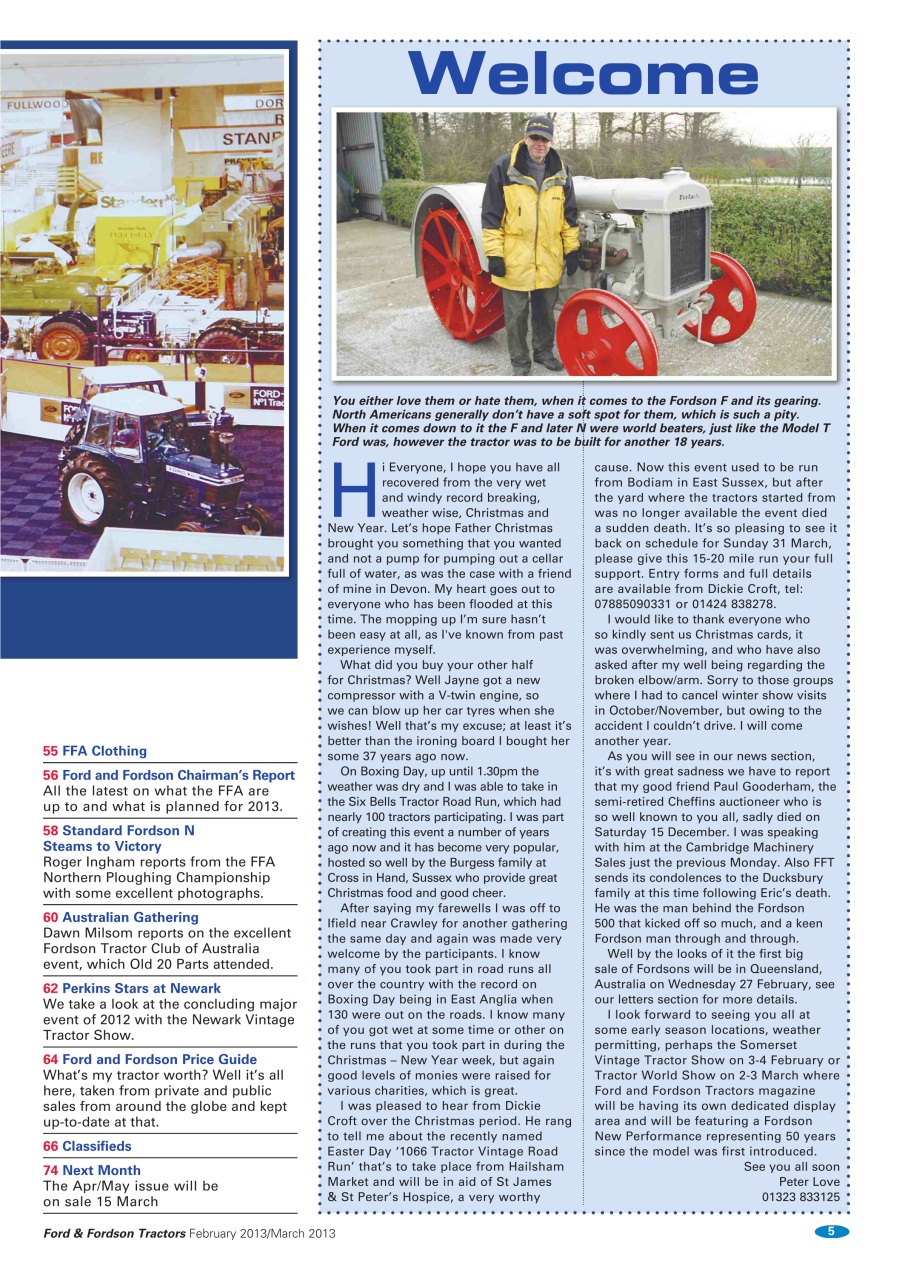 Ford & Fordson Preview Pages