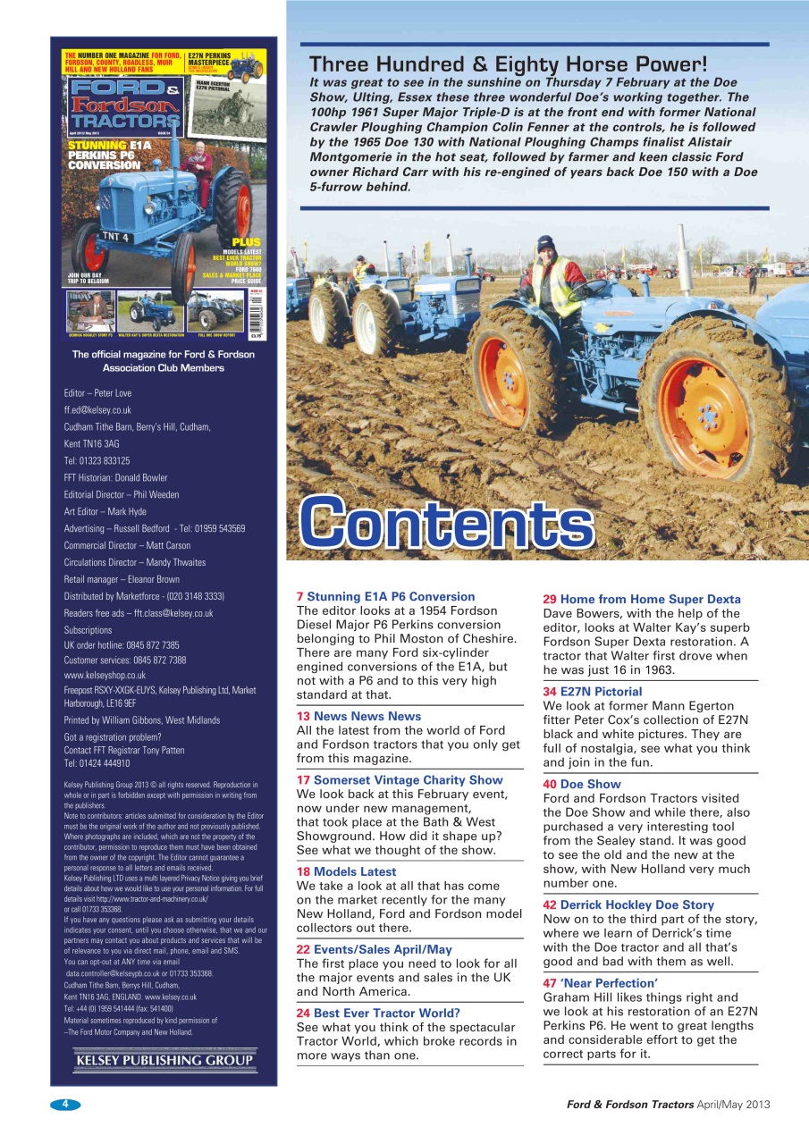 Ford & Fordson Preview Pages