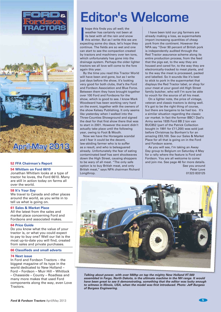 Ford & Fordson Preview Pages