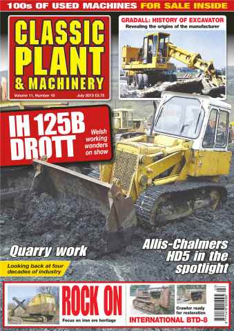 Classic Plant & Machinery issue Plant & Machinery July 2013