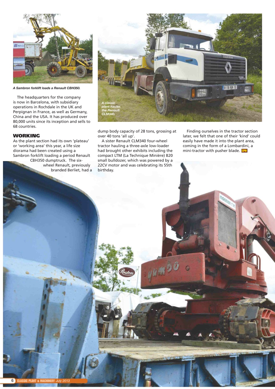 Classic Plant & Machinery Preview Pages