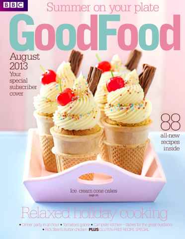 Good Food Magazine issue August 2013