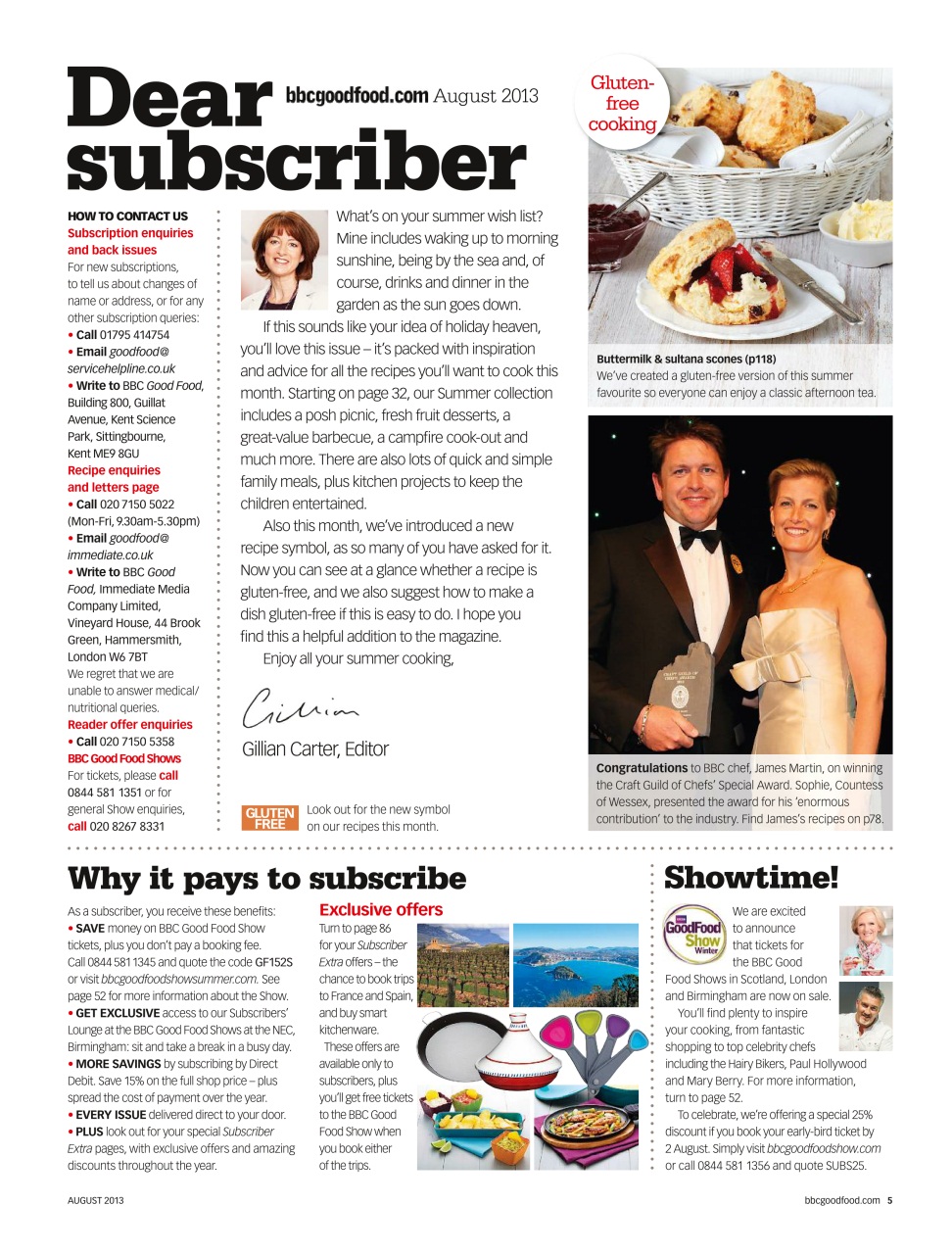 Good Food Magazine Preview Pages