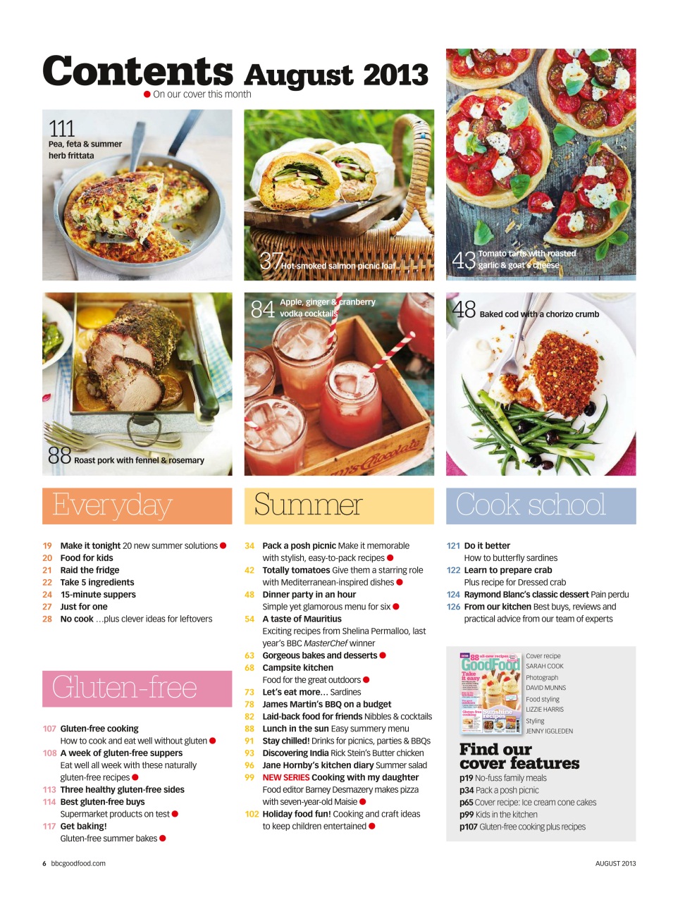 Good Food Magazine Preview Pages