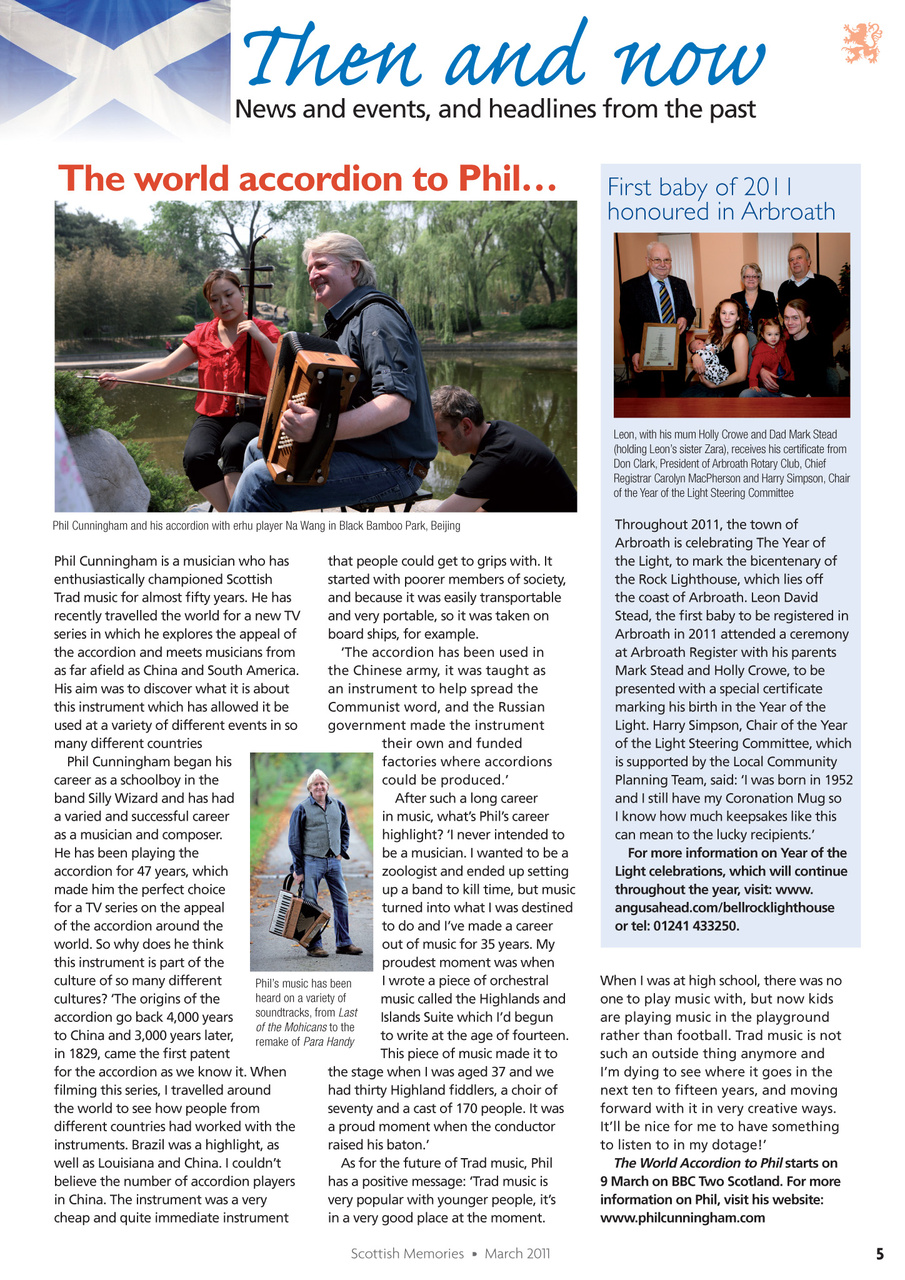 Scottish Memories Preview Pages