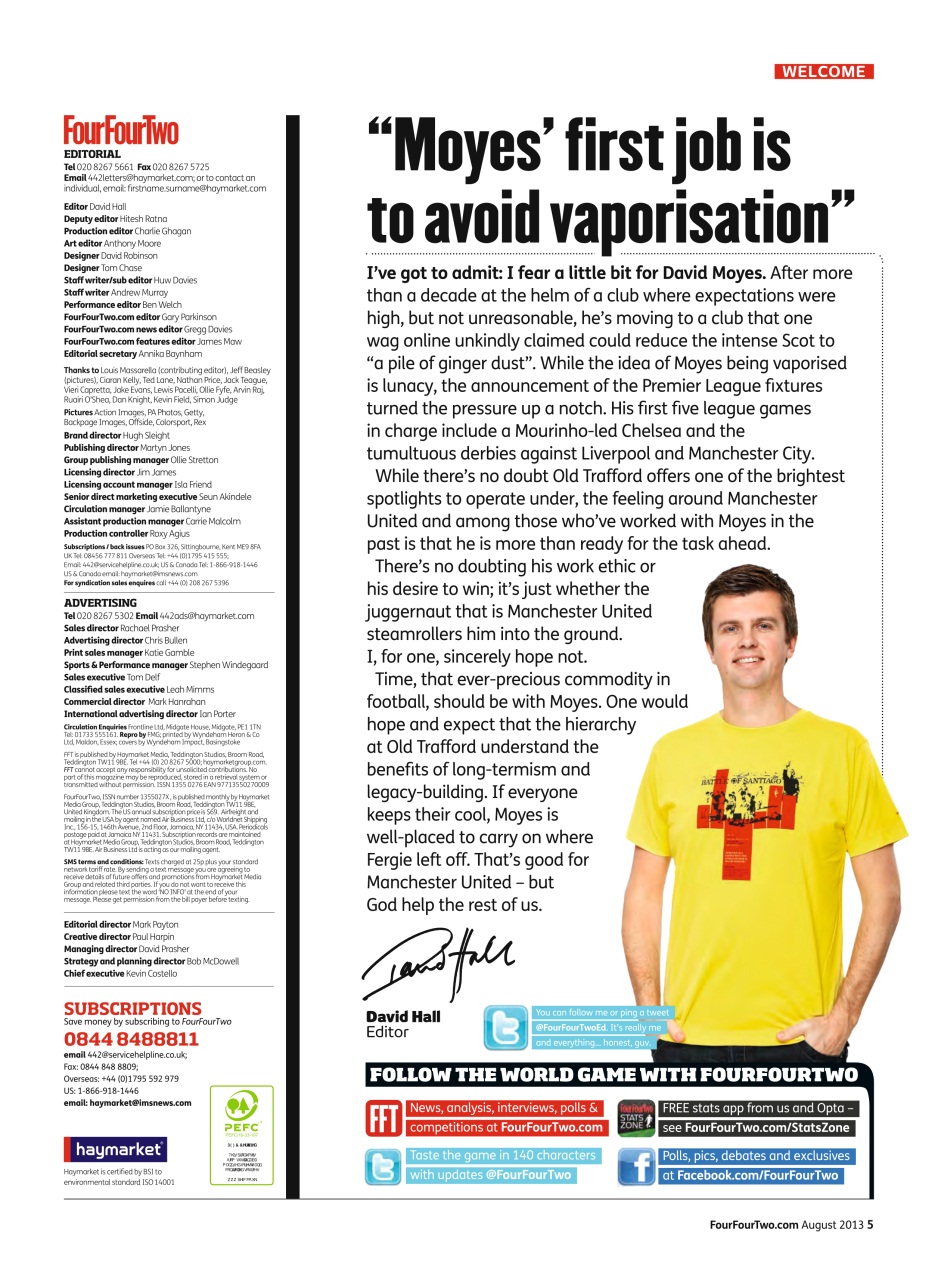 FourFourTwo Preview Pages