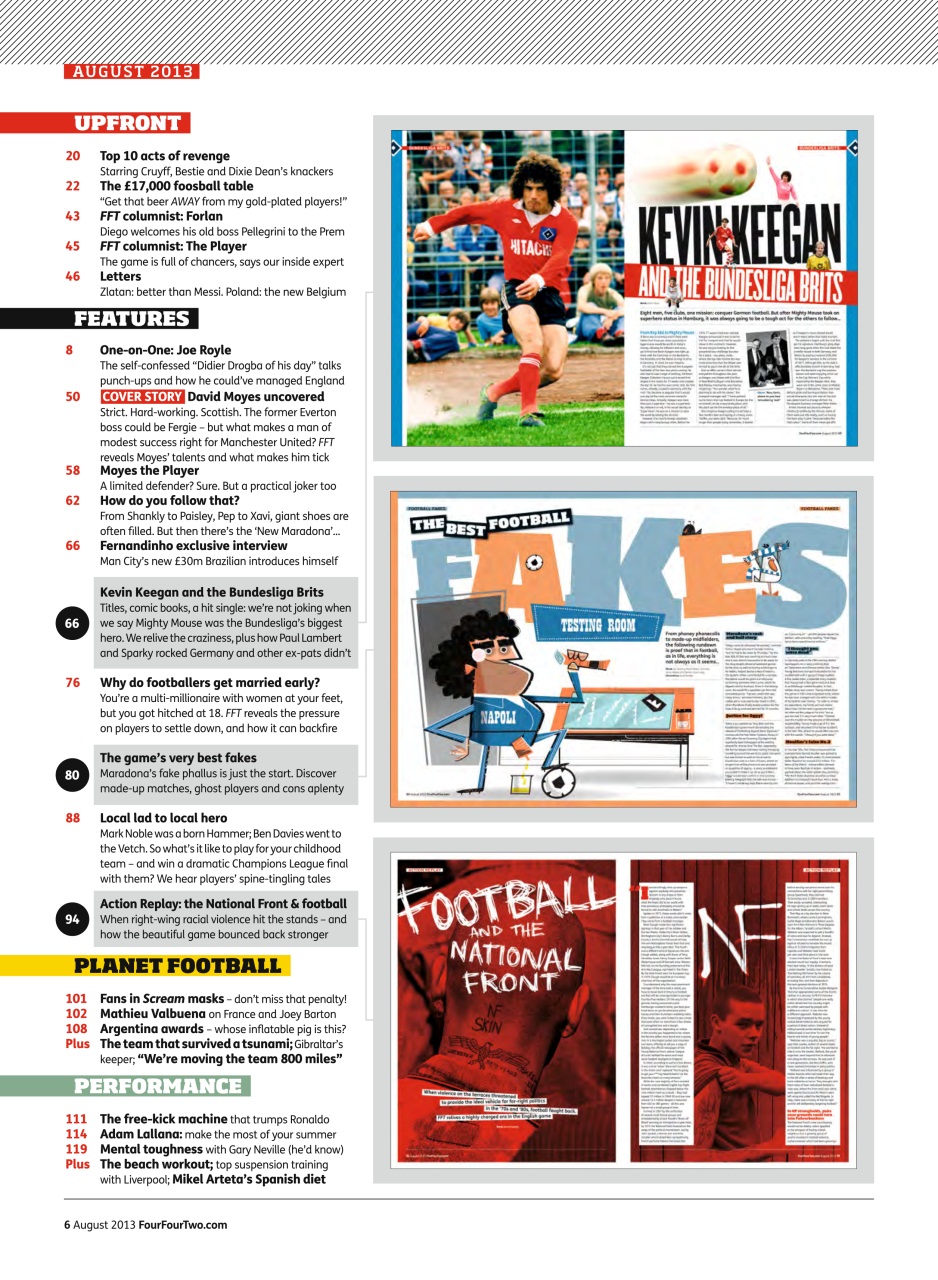 FourFourTwo Preview Pages