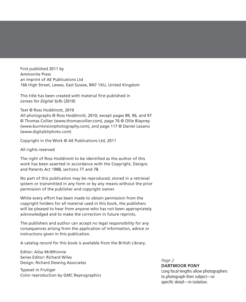 Black+White Photography Preview Pages