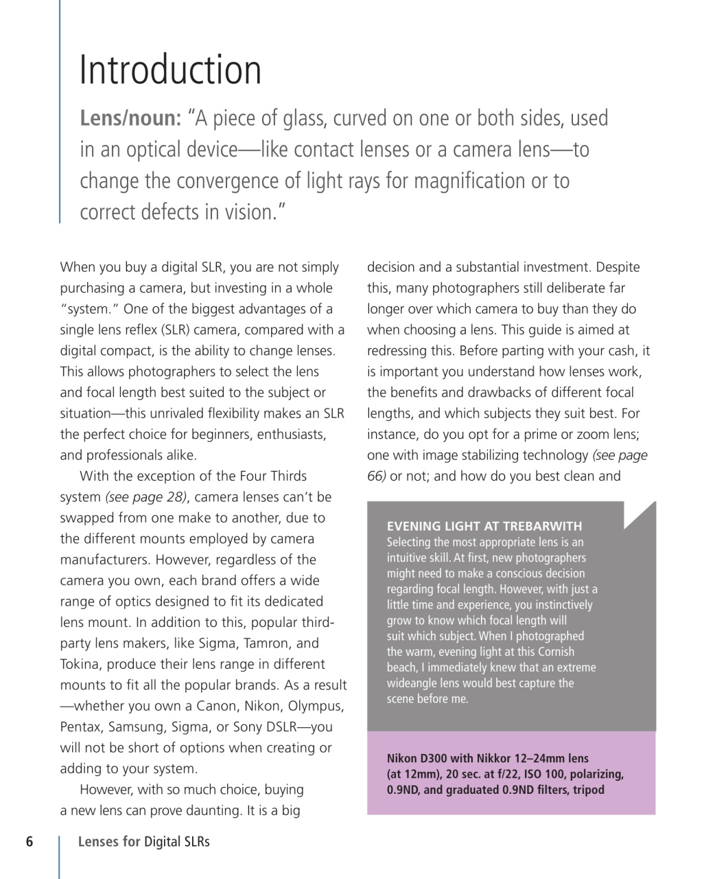 Black+White Photography Preview Pages