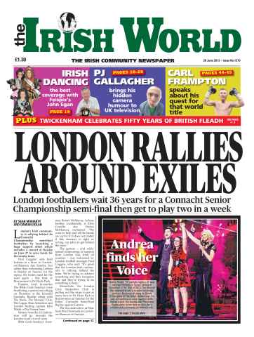 Irish World issue 29-06-2013