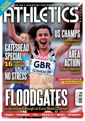 AW – Athletics Weekly Magazine issue AW June 27 2013