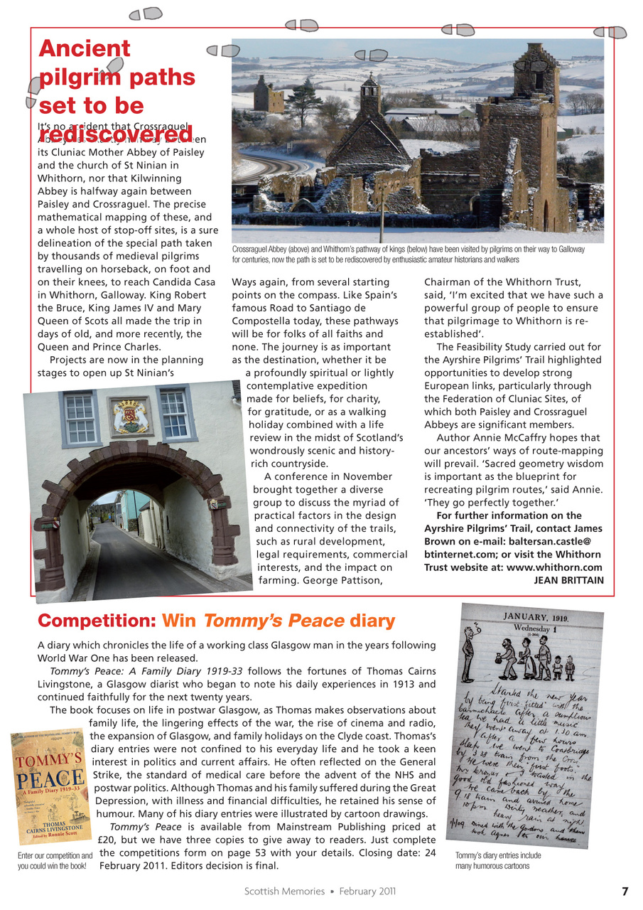 Scottish Memories Preview Pages