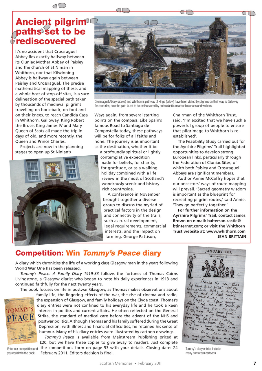 Scottish Memories Preview Pages