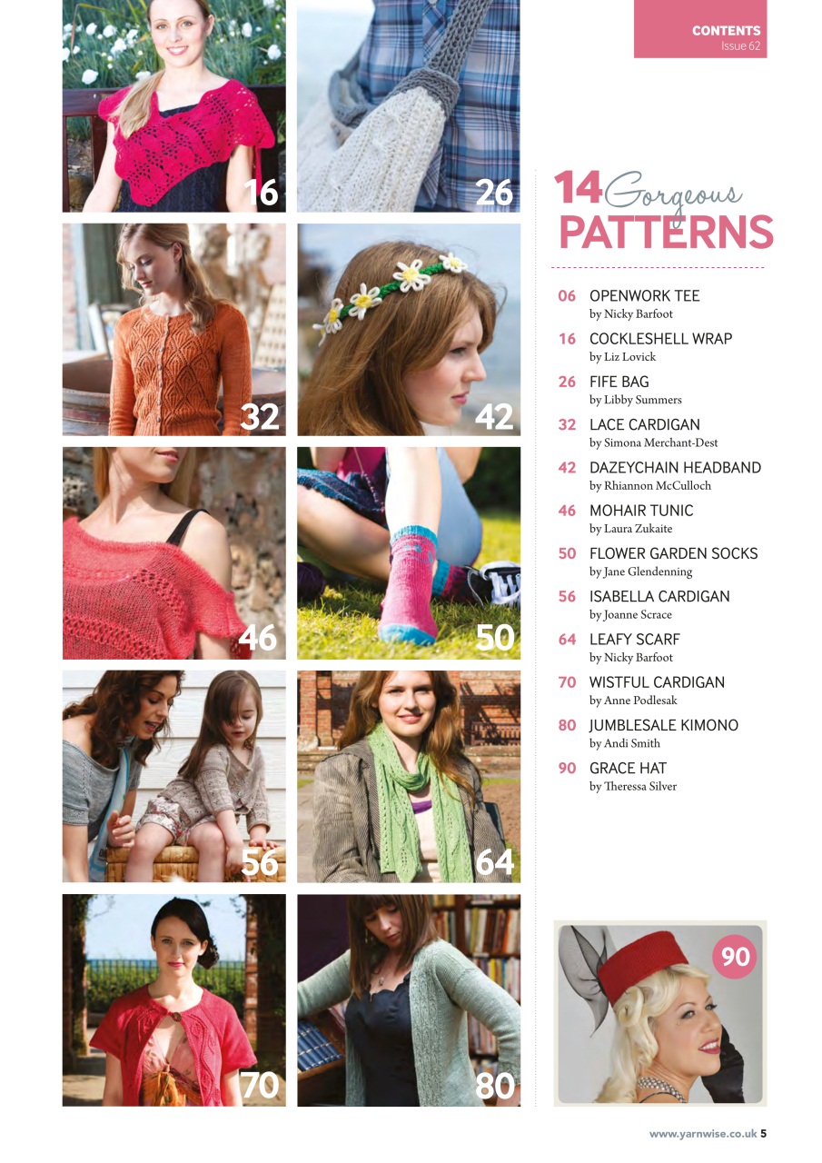 Yarnwise Preview Pages