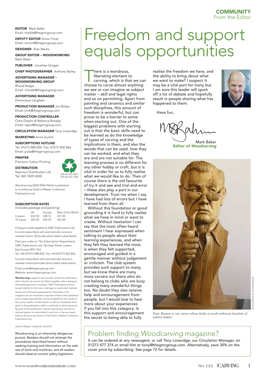 Woodcarving Preview Pages