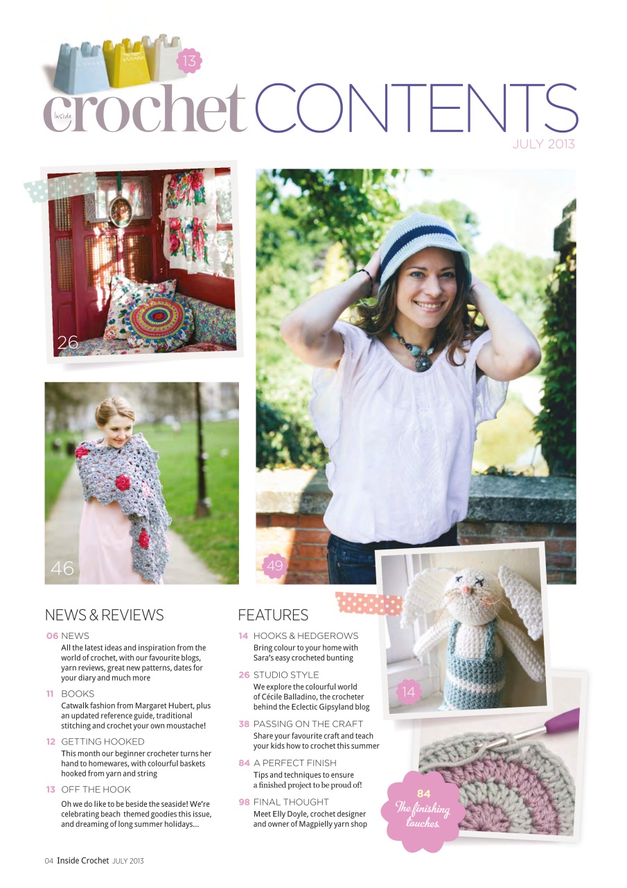 Inside Crochet Preview Pages