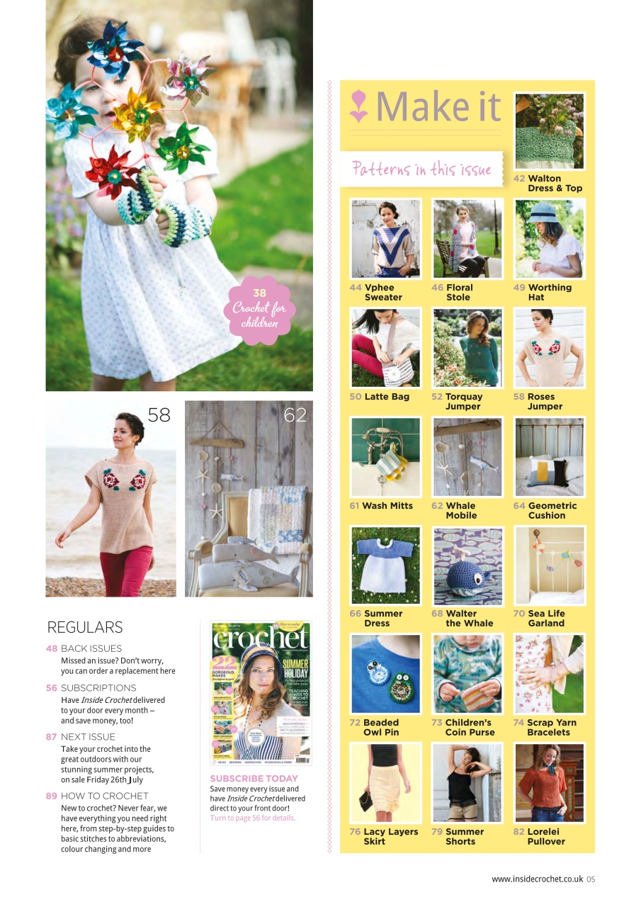 Inside Crochet Preview Pages