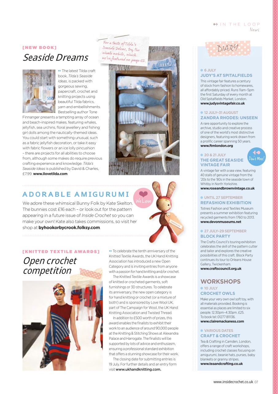 Inside Crochet Preview Pages