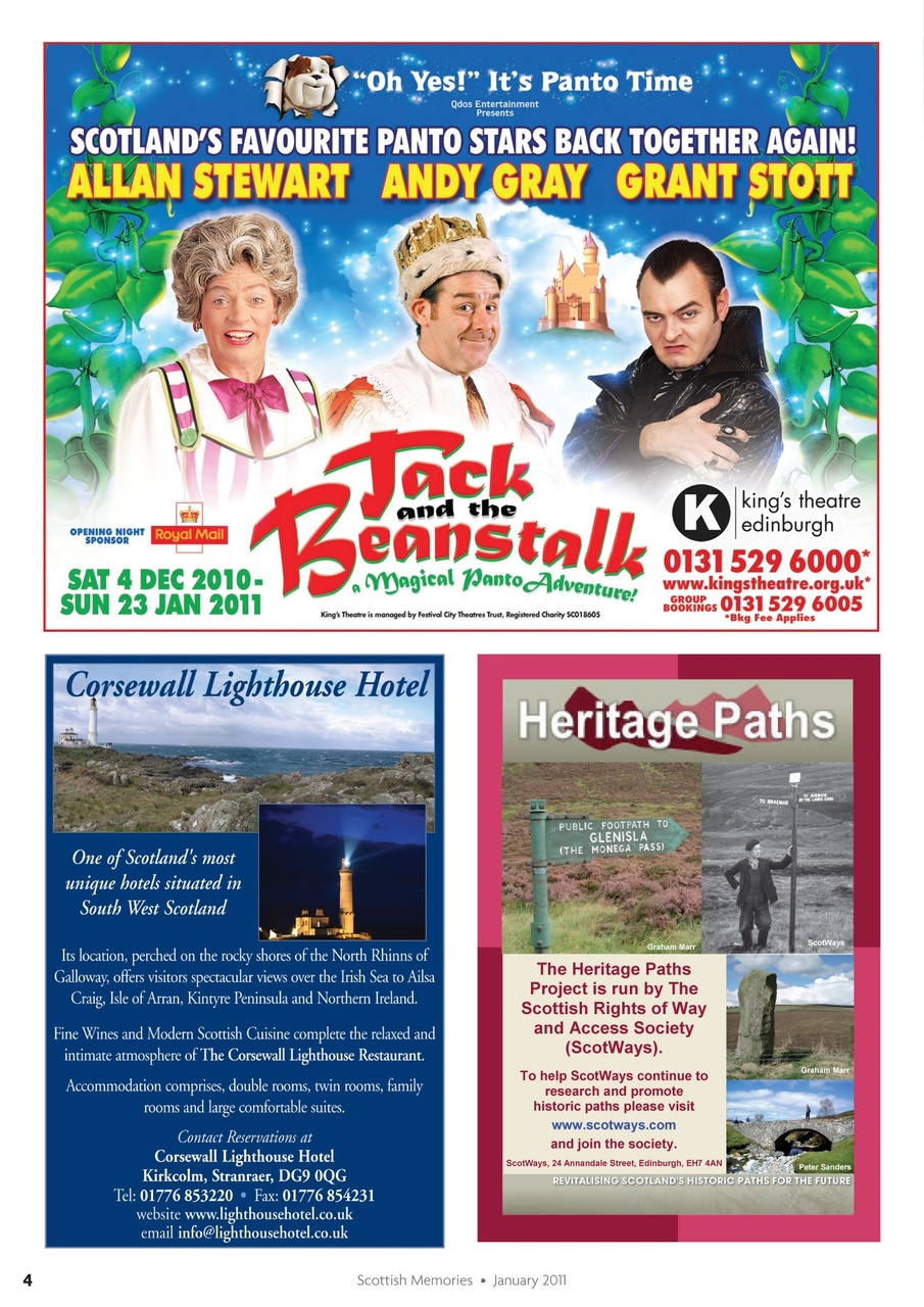 Scottish Memories Preview Pages