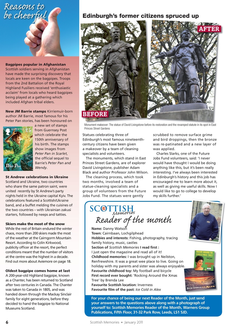 Scottish Memories Preview Pages