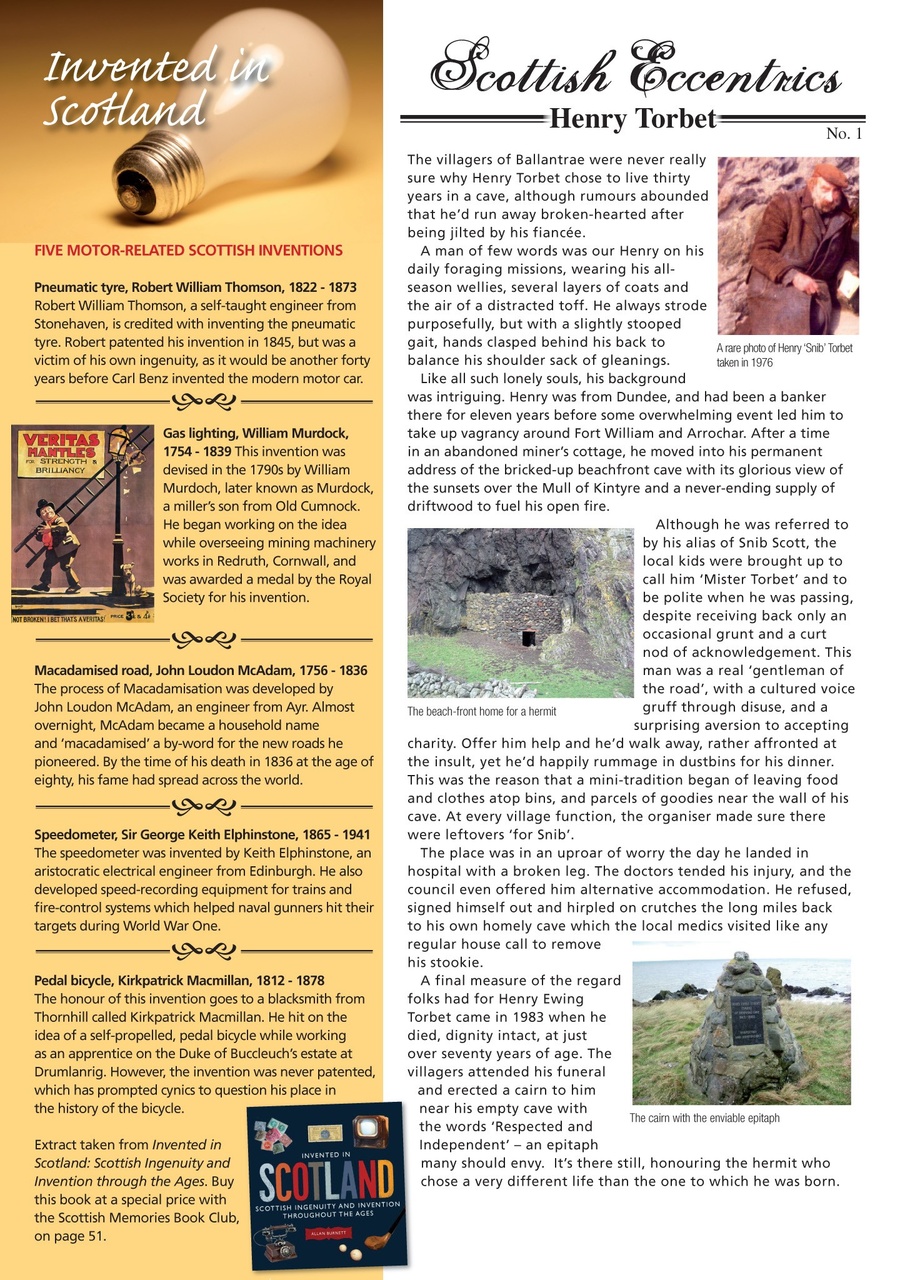 Scottish Memories Preview Pages