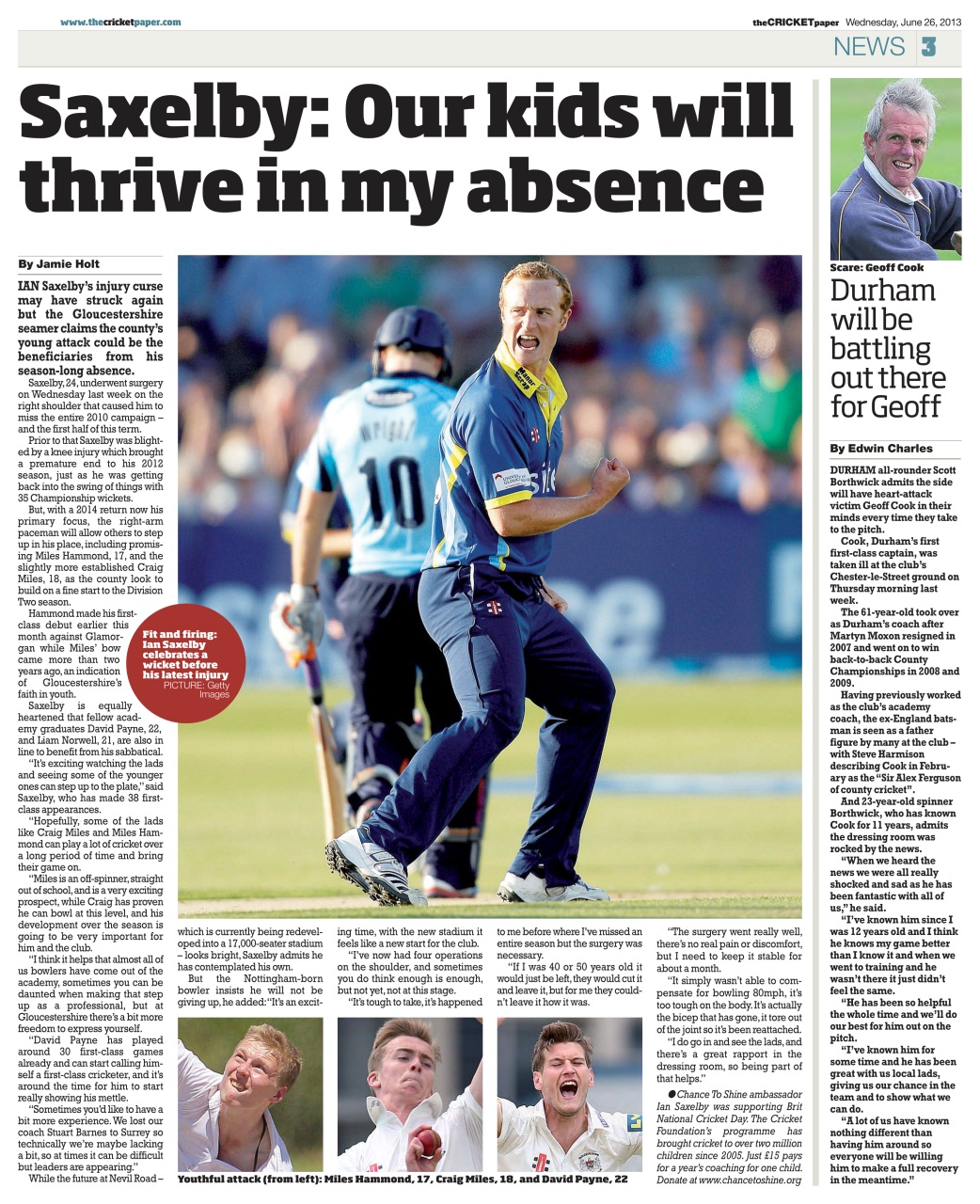 The Cricket Paper Preview Pages