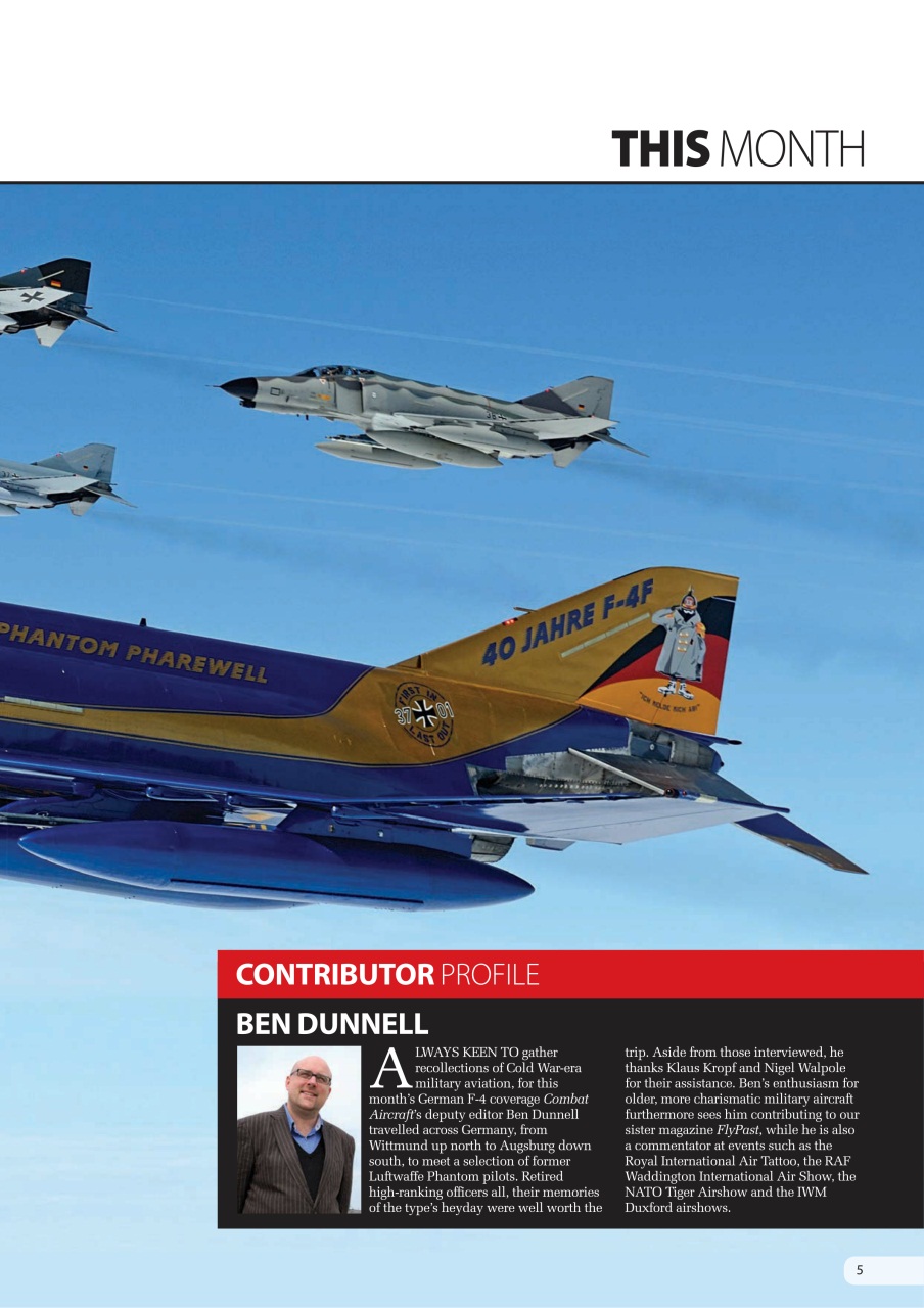 Combat Aircraft Journal Preview Pages