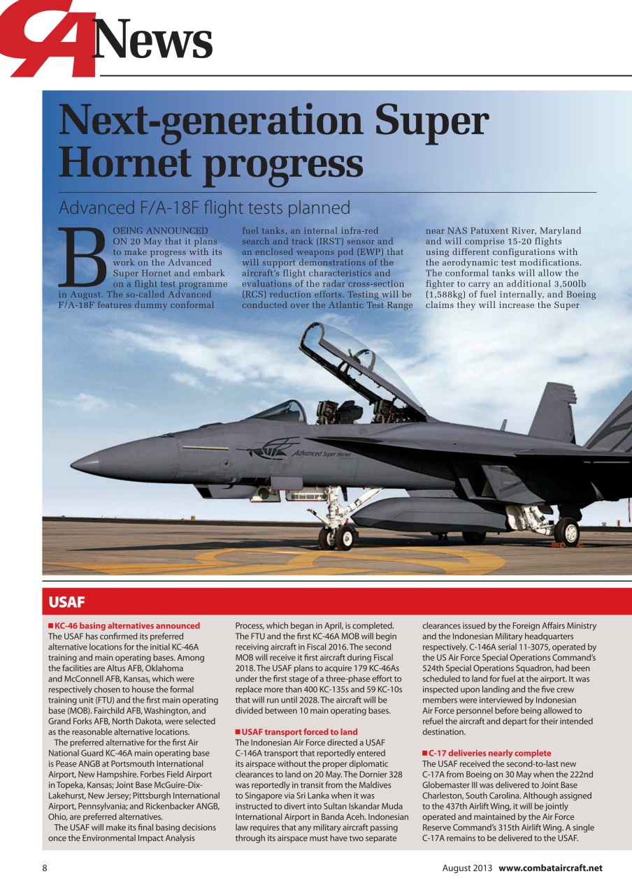 Combat Aircraft Journal Preview Pages