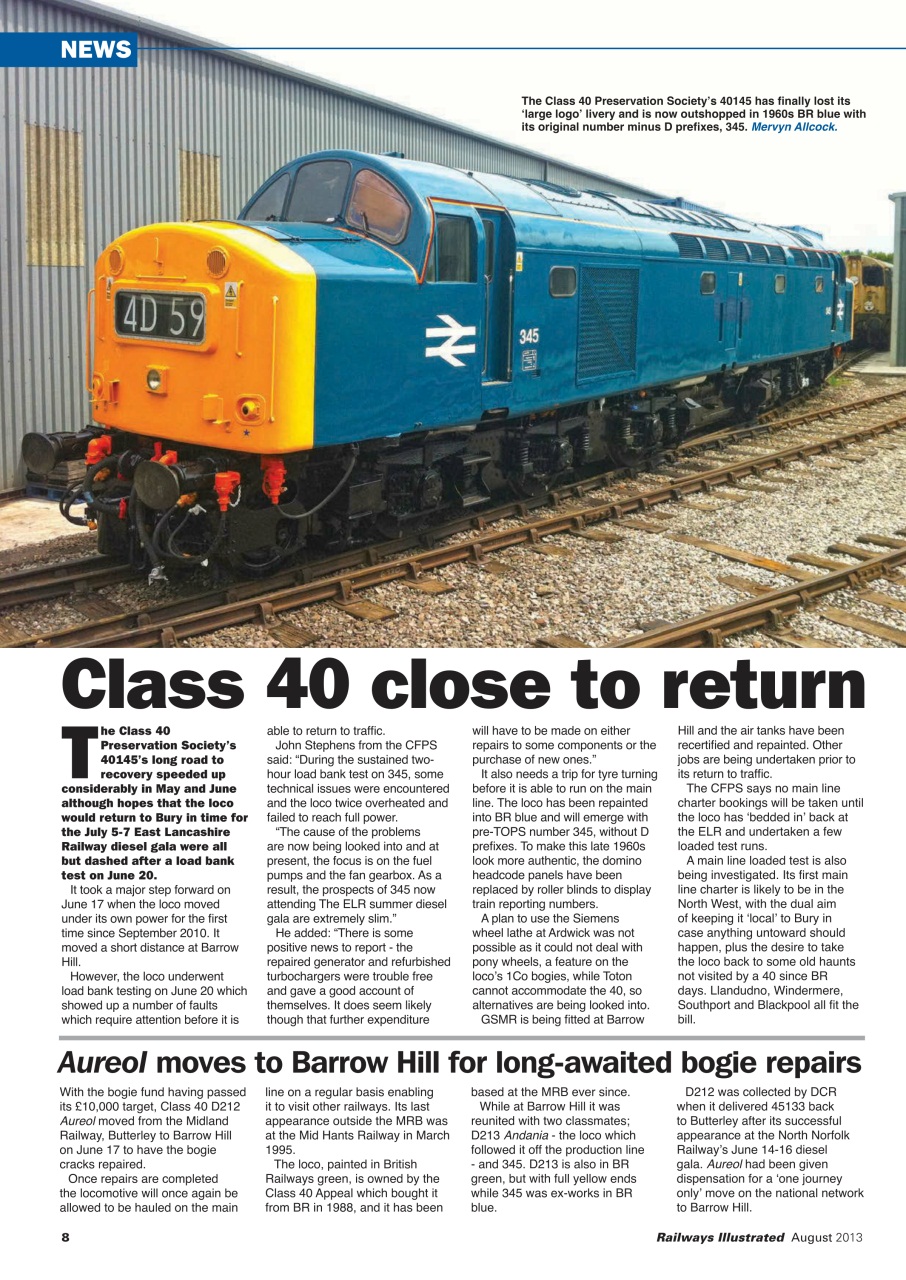 Railways Illustrated Preview Pages