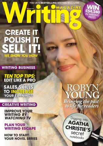 Writing Magazine issue August 2013