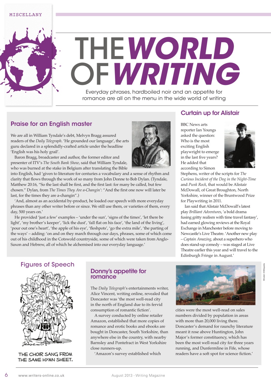 Writing Magazine Preview Pages