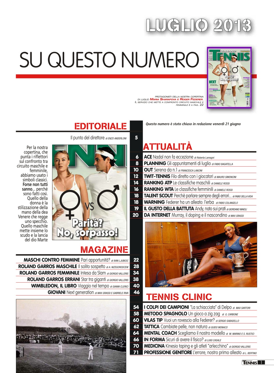 Il Tennis Italiano Preview Pages