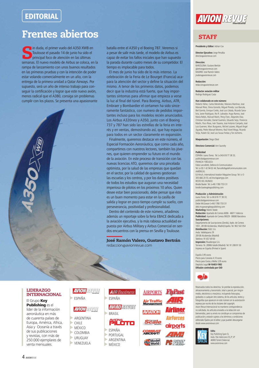 Avion Revue Internacional Preview Pages
