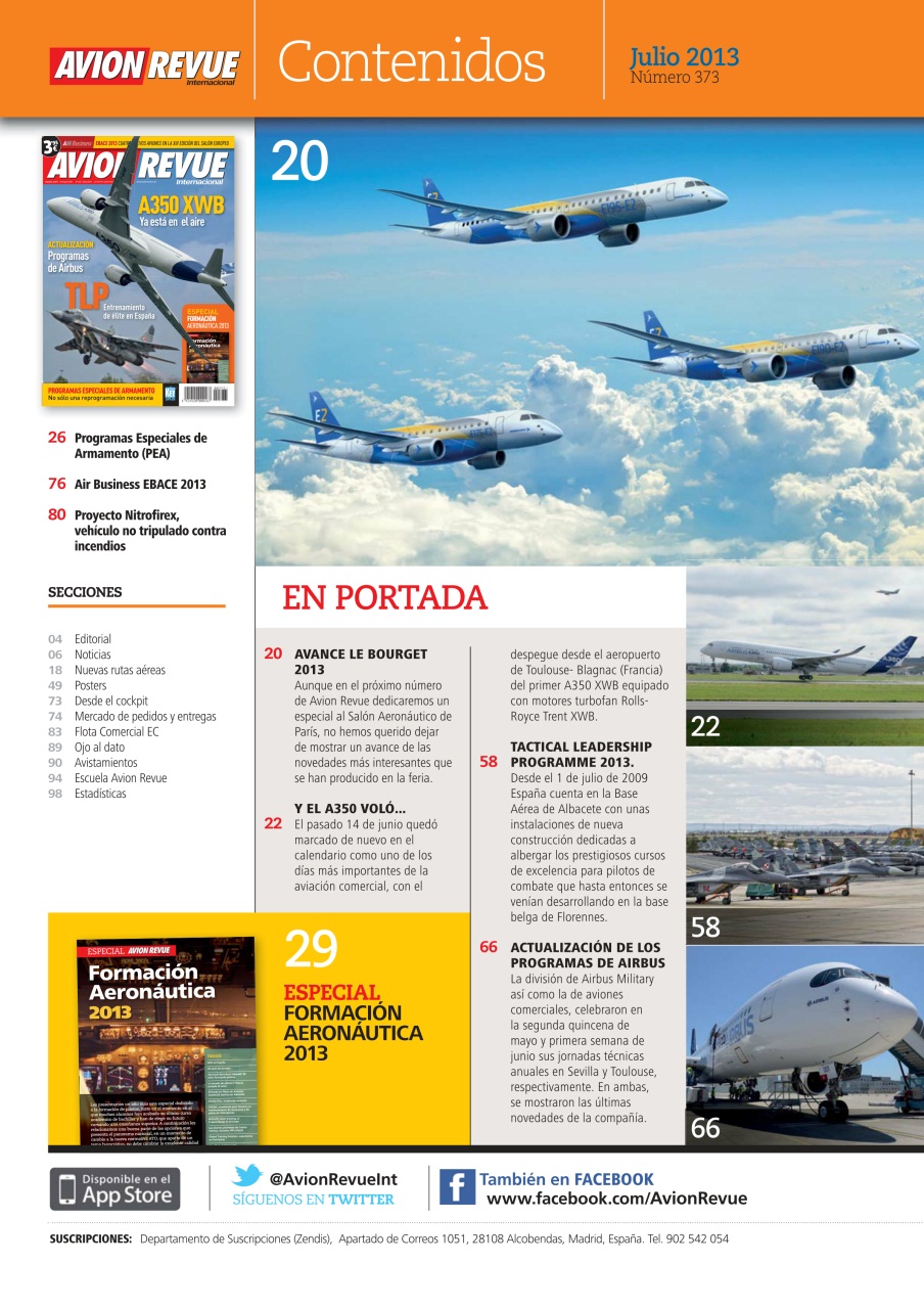 Avion Revue Internacional Preview Pages