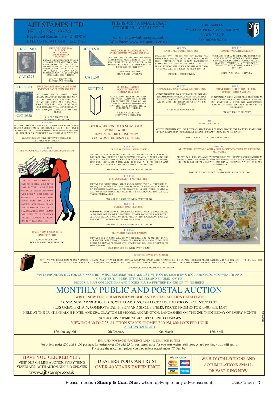 Stamp Collector Preview Pages