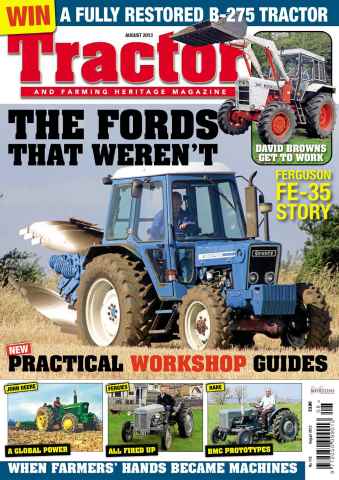 Tractor & Farming Heritage Magazine issue August 2013