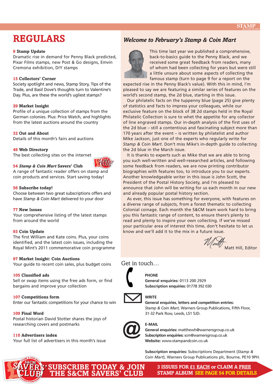 Stamp Collector Preview Pages