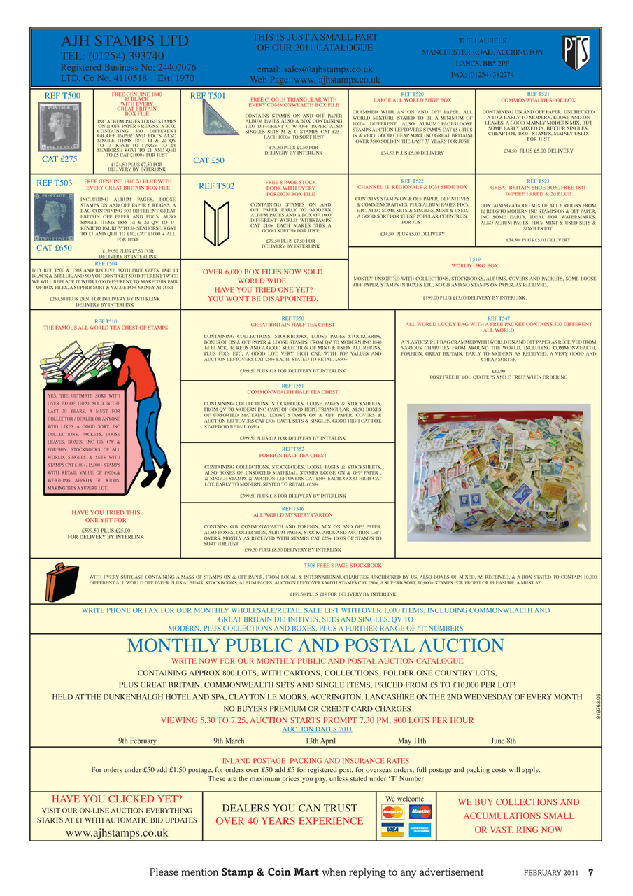 Stamp Collector Preview Pages