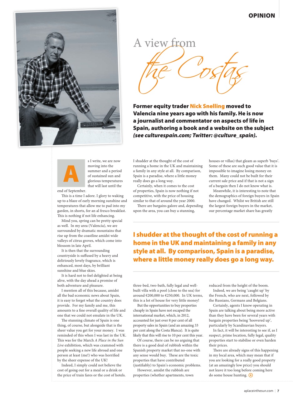 A Place in the Sun Magazine Preview Pages