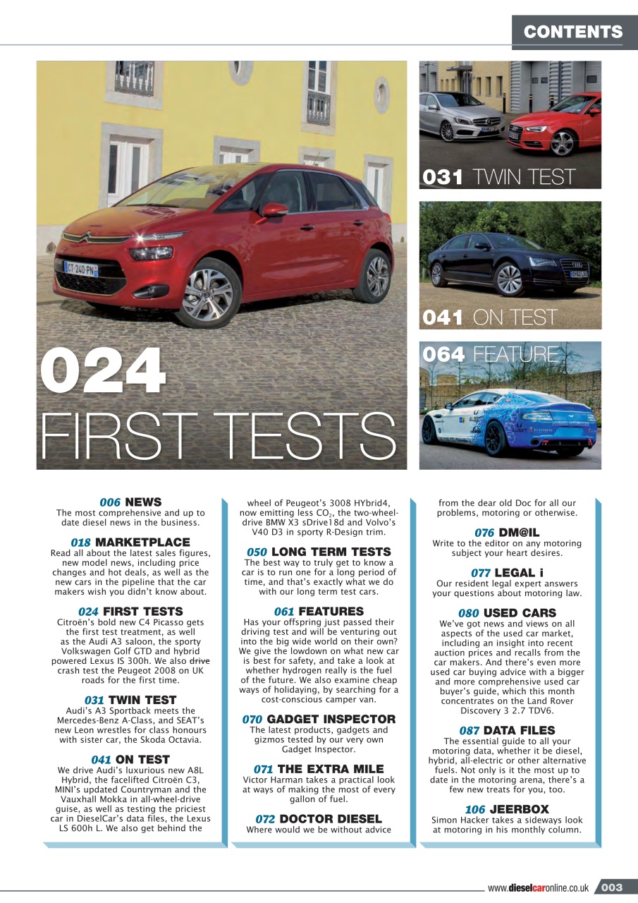 Diesel&EcoCar Magazine Preview Pages