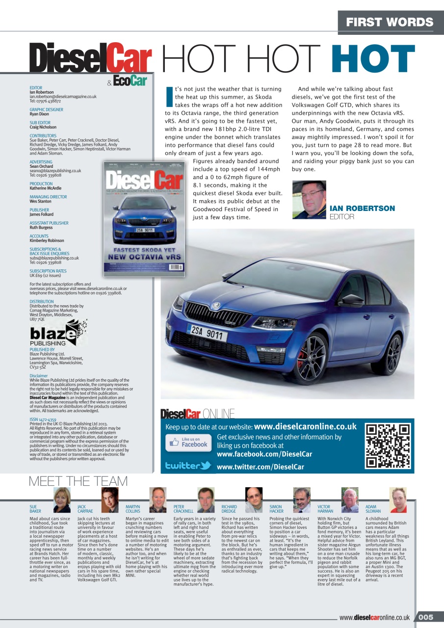 Diesel&EcoCar Magazine Preview Pages