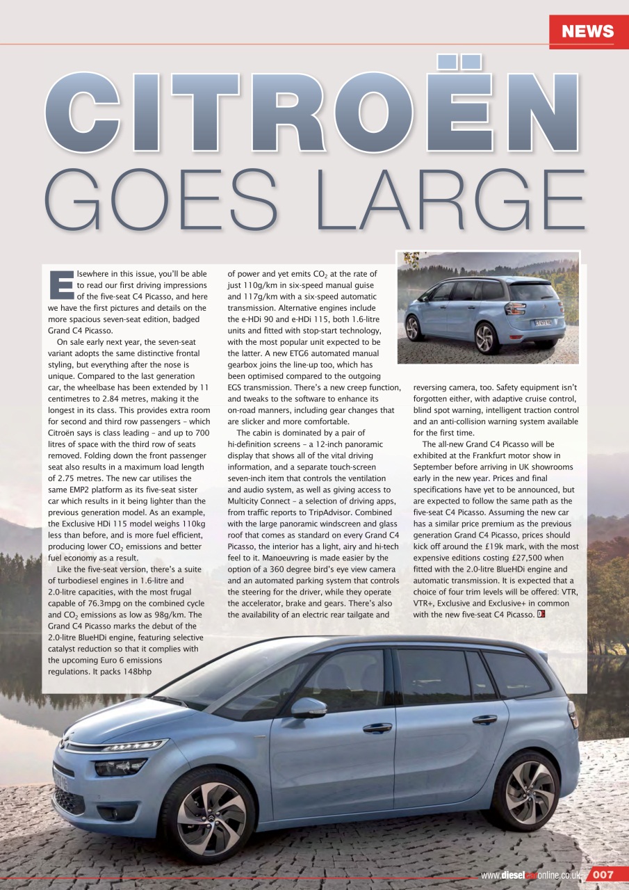 Diesel&EcoCar Magazine Preview Pages
