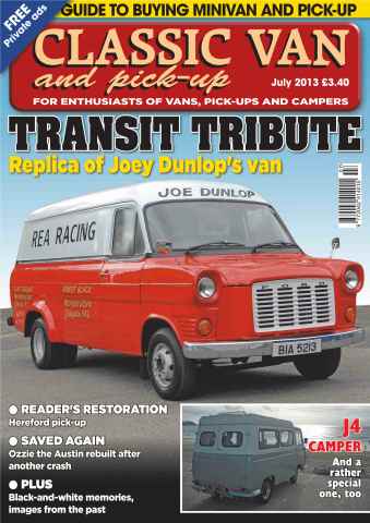Classic Van & Pick-up issue Classic Van July 2013
