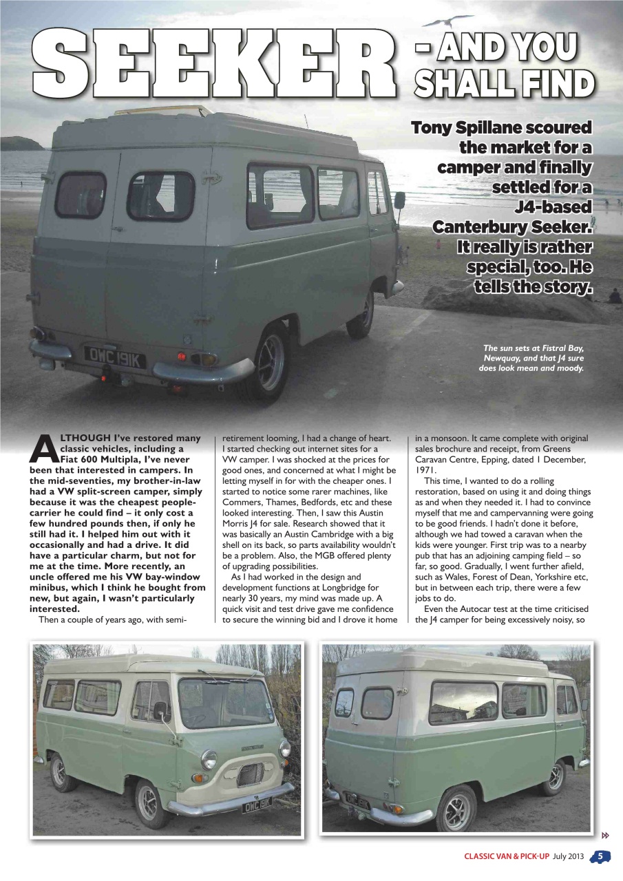 Classic Van & Pick-up Preview Pages