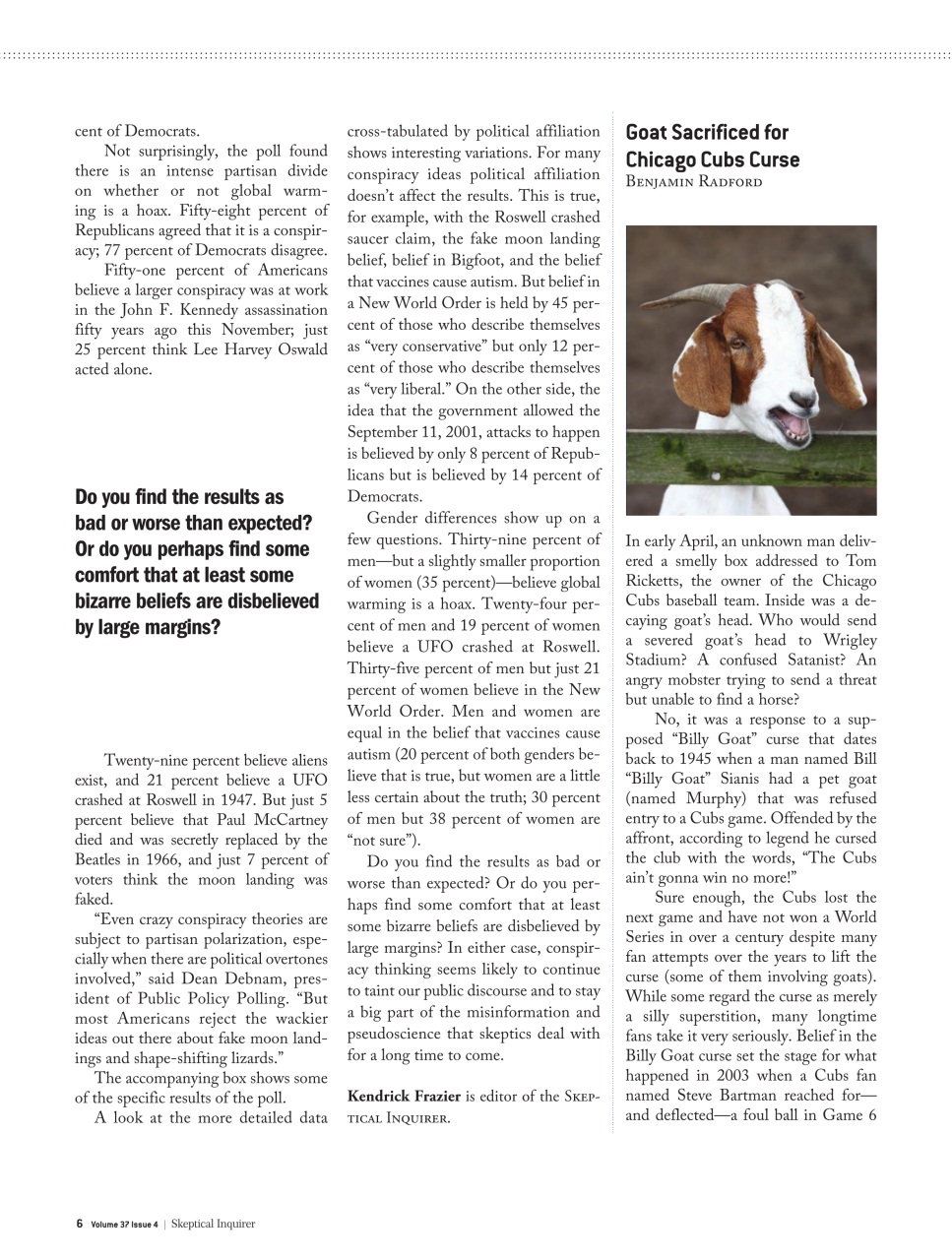 Skeptical Inquirer Preview Pages