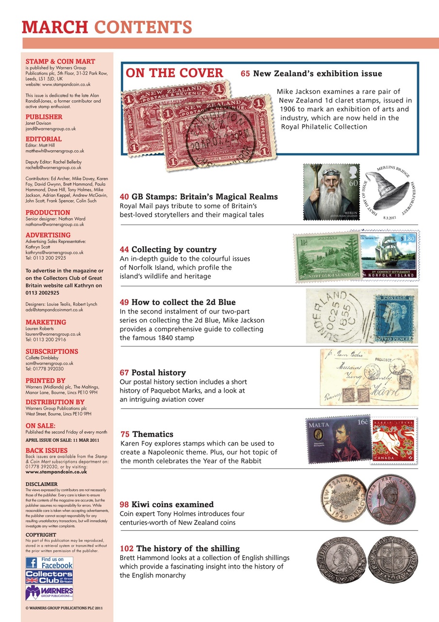 Stamp Collector Preview Pages