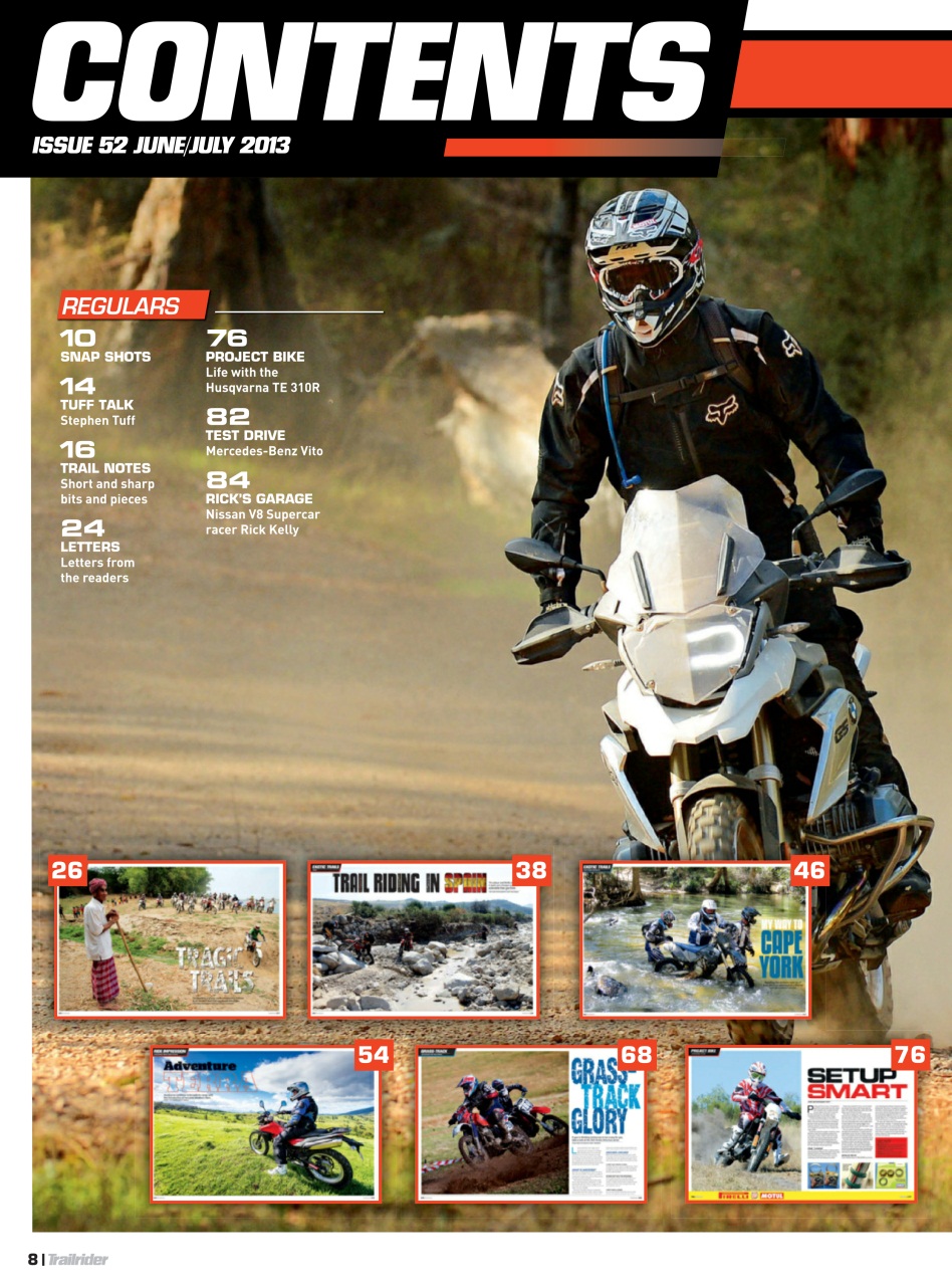 Trailrider Preview Pages