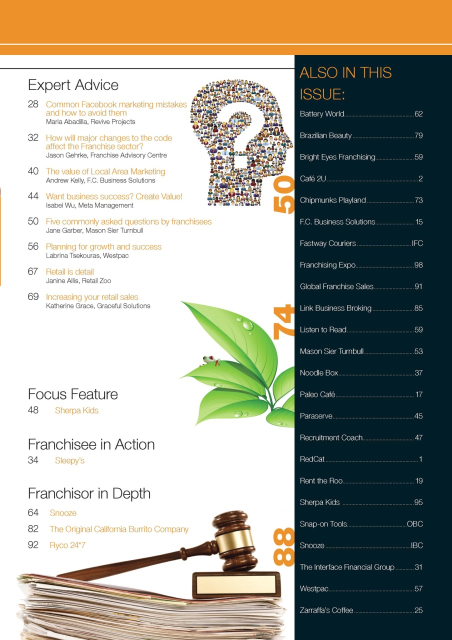 Business Franchise Australia&NZ Preview Pages