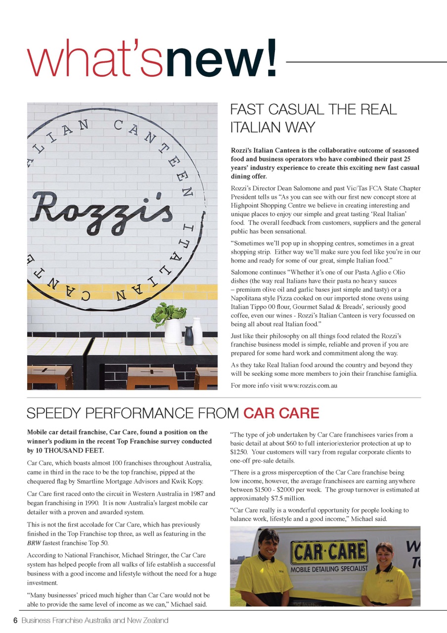 Business Franchise Australia&NZ Preview Pages