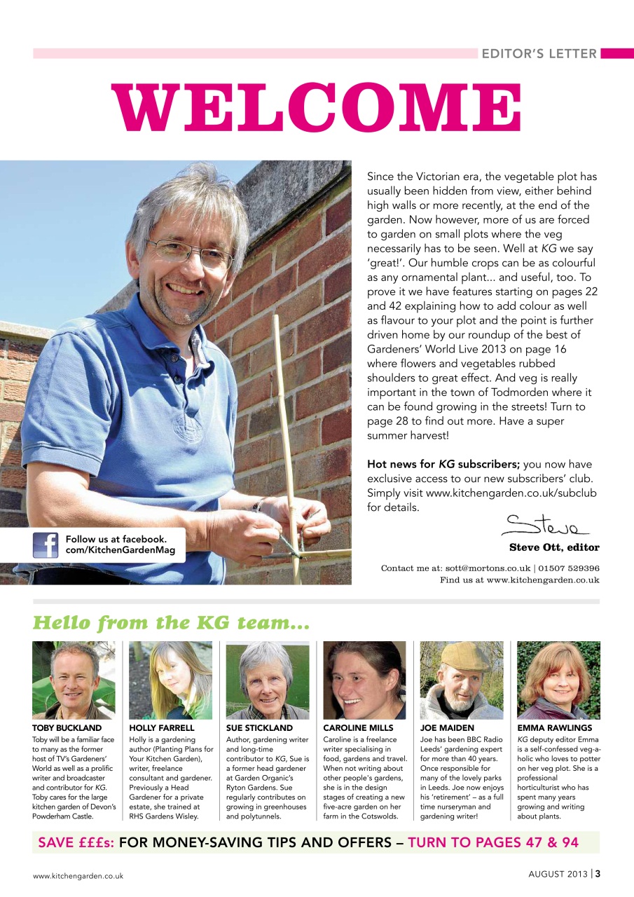 Kitchen Garden Magazine Preview Pages